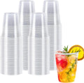 Lamosi 5//7/9/12 oz Clear Plastic Cups Disposable Crysta Cold Drinking Cup, 300/500/600 Pack