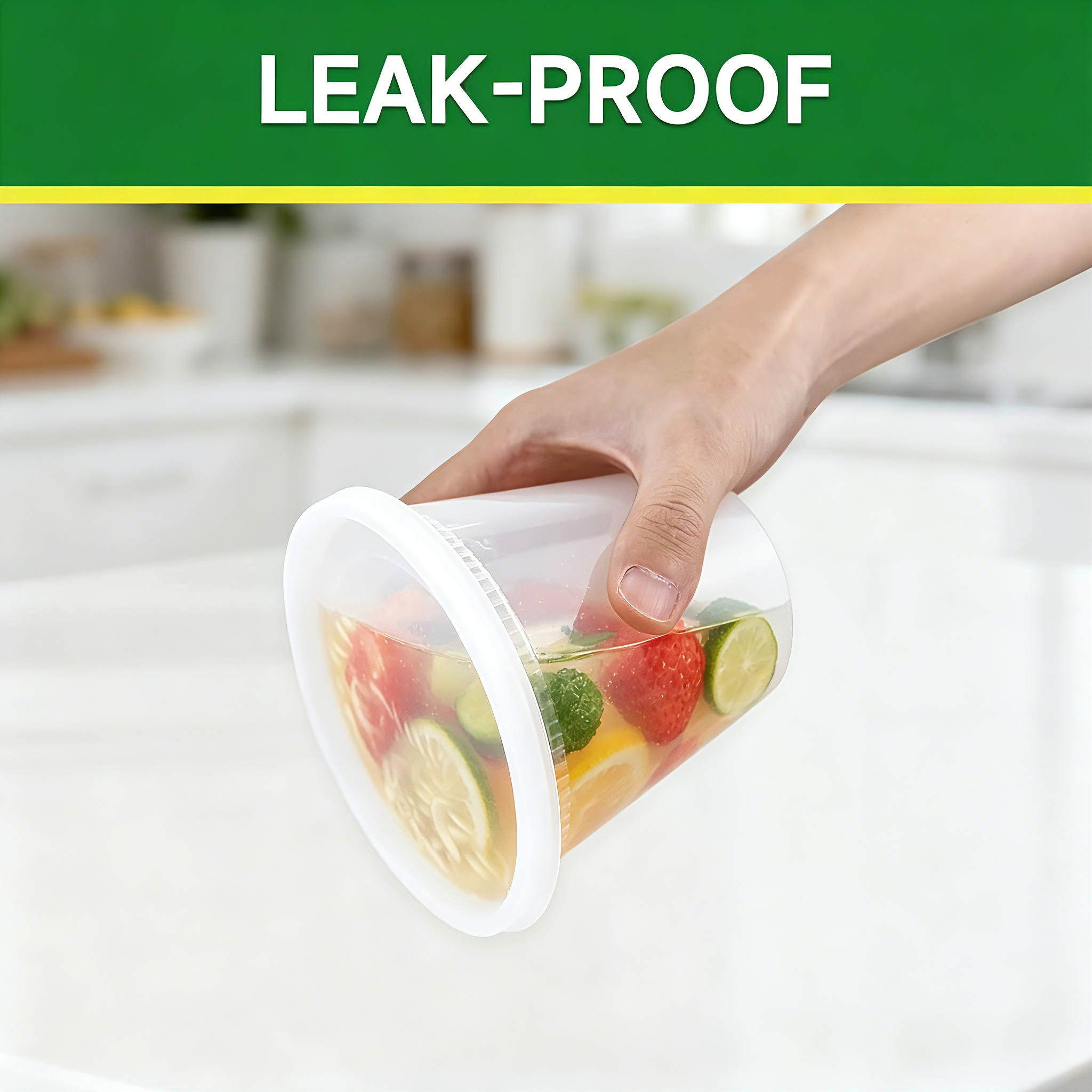 Lamosi 60 Sets 8/16/24/32 oz Plastic Deli Food Containers With Lids, Leak-Proof & BPA Free Airtight Stackable Takeout Plastic Food Storage Containers