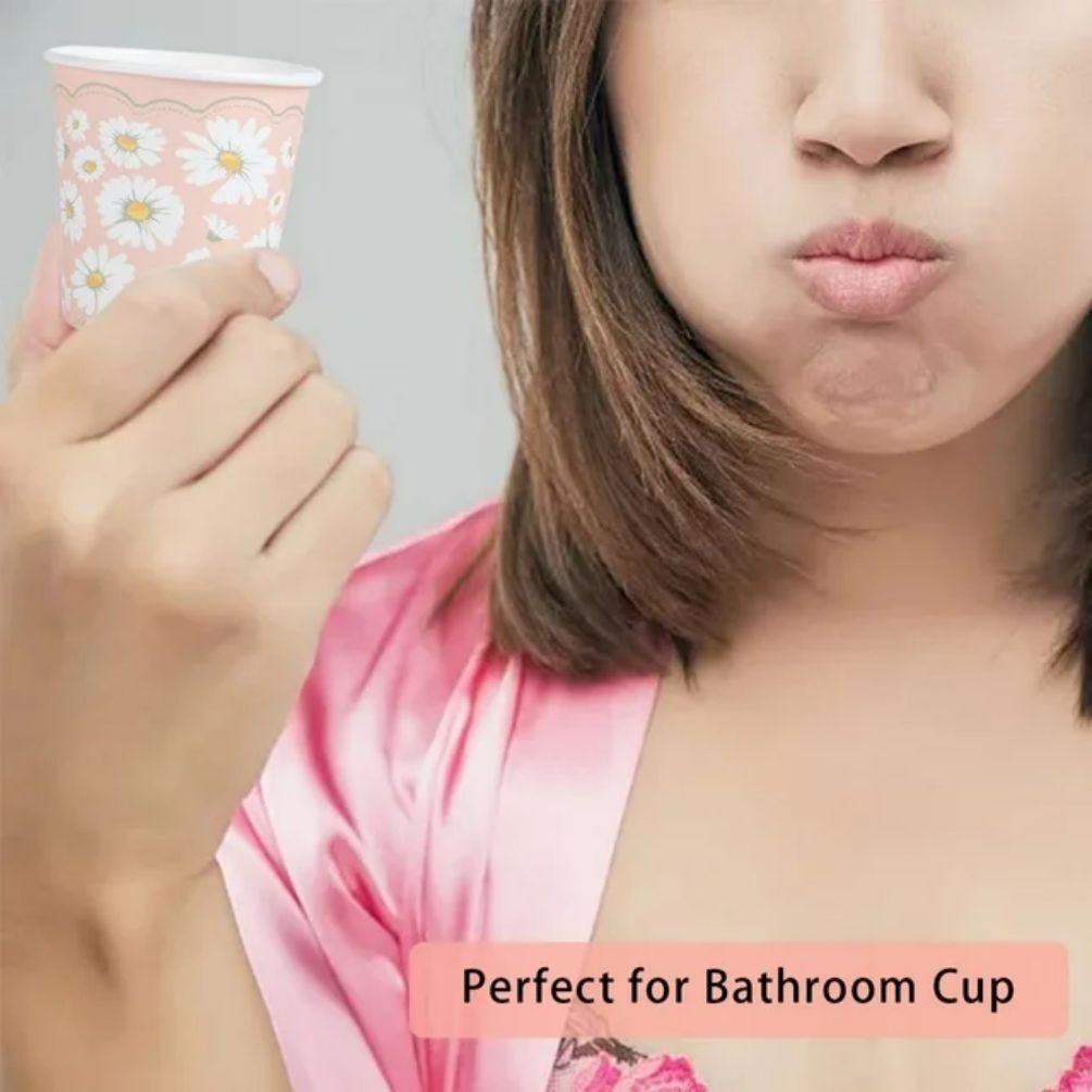Lamosi Small Paper Cups Disposable Cups 3 oz 300 Count