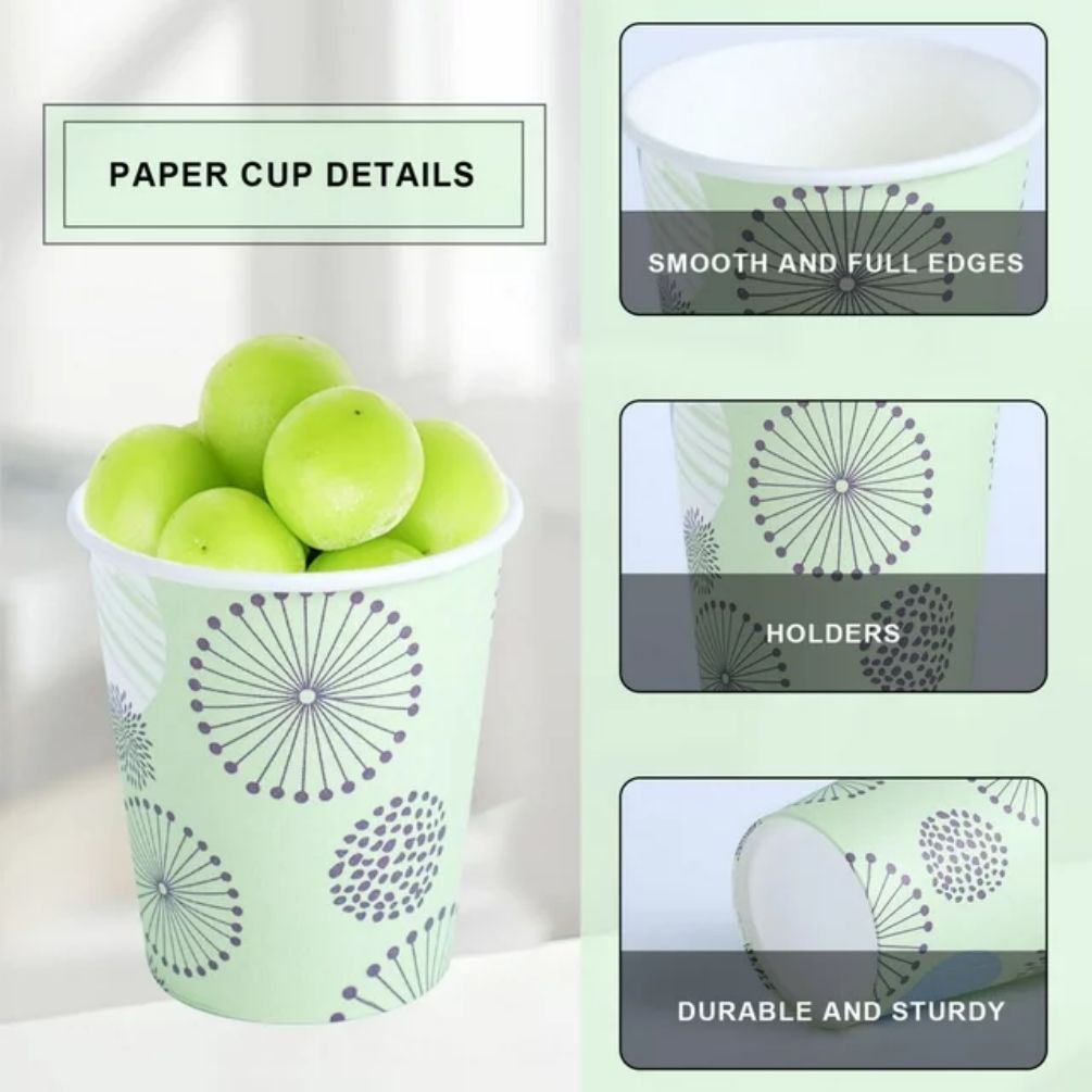 Lamosi Disposable Paper Cups for Hot/Cold Drink,3 oz,300 Count