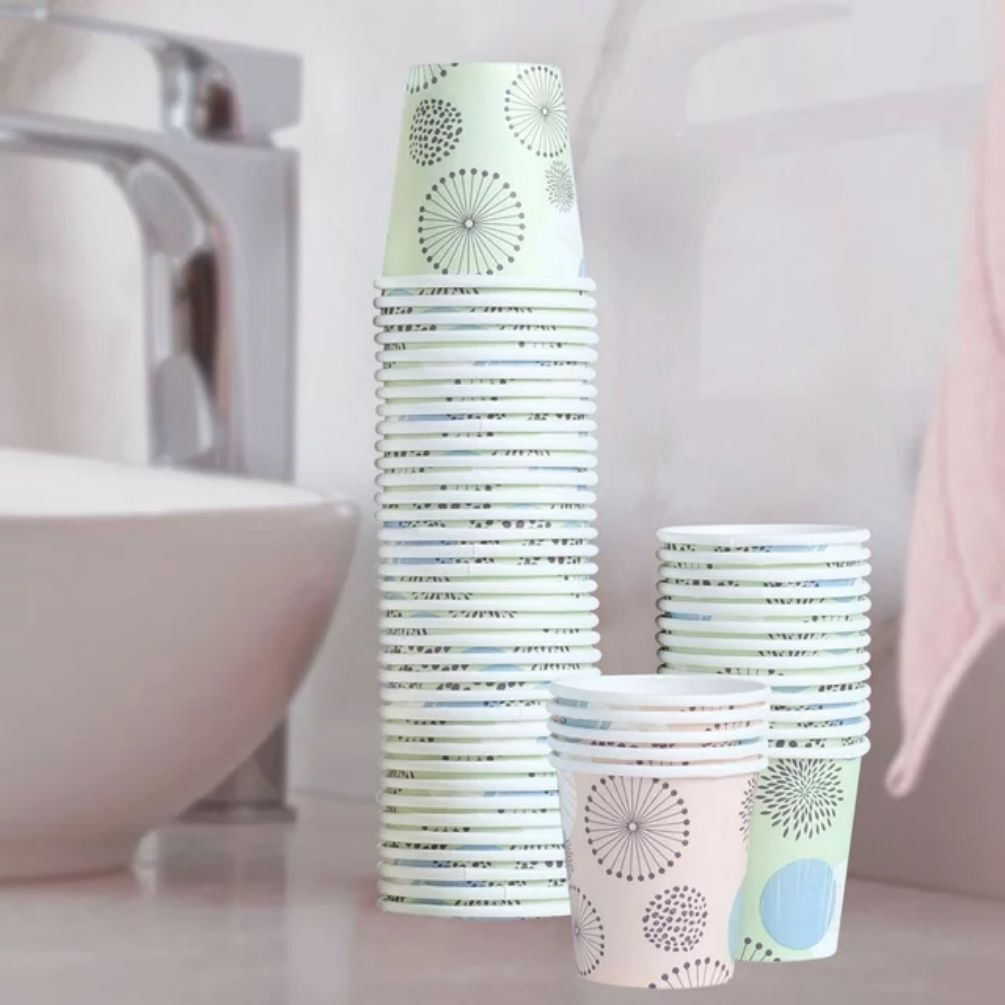 Lamosi Disposable Paper Cups for Hot/Cold Drink,3 oz,300 Count